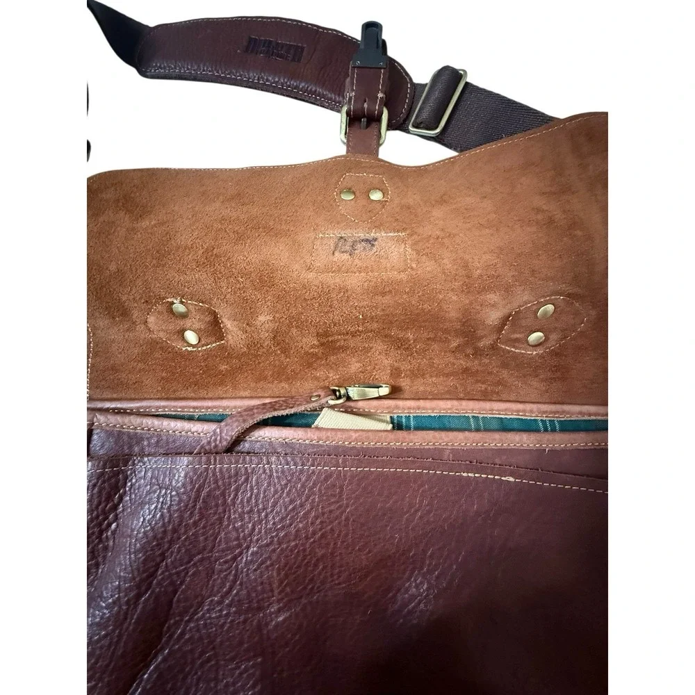 Duluth Trading Company All-Business Leather Briefcase